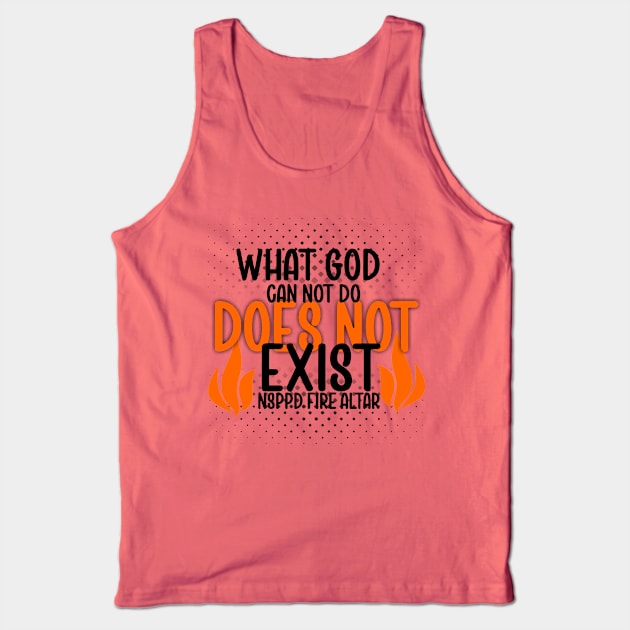 POWERFUL GOD Tank Top by REALJOHN